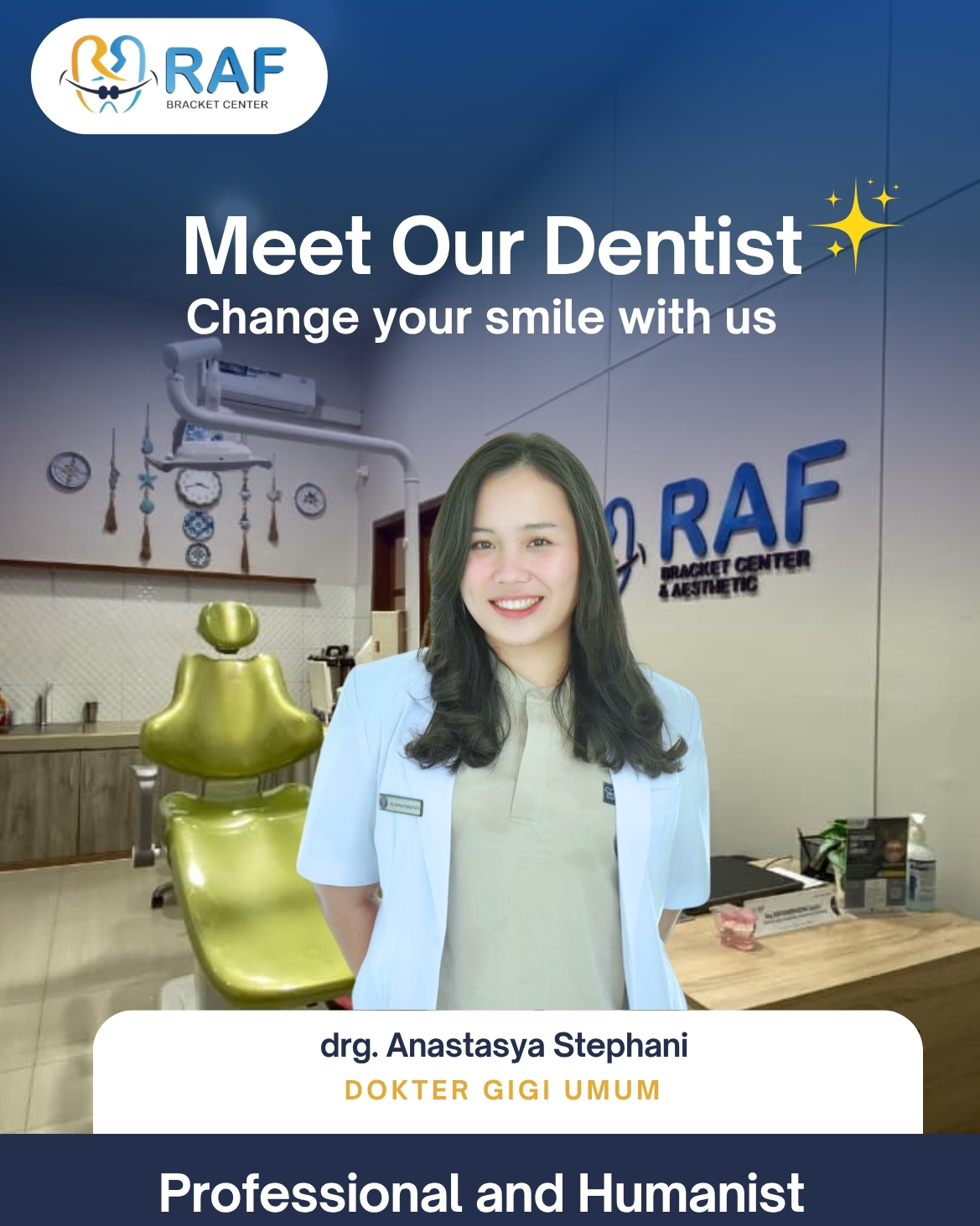 Portrait of drg. Anastasya Stephani Putri Simangunsong